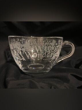 Rare Magic Castle Etched Mug Mad Brew Tea Cup Wicked Wonderland Halloween 2025
